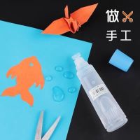 High efficiency Original Brush head transparent adhesive sticker advertising liquid glue office student DIY glue children