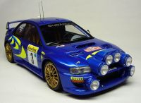 124โมเดลโมเดล Tangga Pemasangan Kereta Impreza WRC 98มอนติคาร์โลแบบ DIY Tamiya 24199