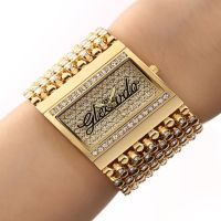 （Bar watchband）G Amp; D Reloj Mujer Montre นาฬิกาควอตซ์สีทองนาฬิกาลำลองแบบอนาล็อกเรียบง่าย Relogio Feminino