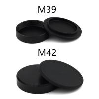 Special Offers Metal Cap Set Rear Lens Cap + Body Cap Cover Set Screw Mount For Leica M39 M42