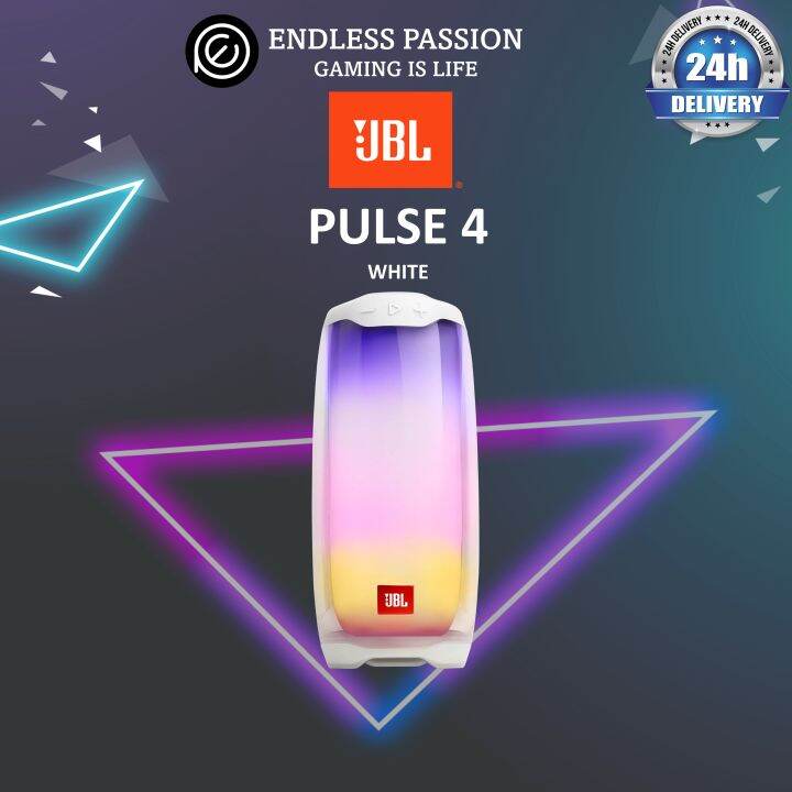 JBL Pulse 4 Waterproof Portable Bluetooth Speaker with Light Show