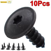 【My skateboard shoes】10Pcs/Lot ฝาปิดเครื่องยนต์ Undertray Splashguard โป่งล้อ Torx สกรูคลิปเข็มขัดสำหรับ VW สำหรับ Audi 4.8x16mm