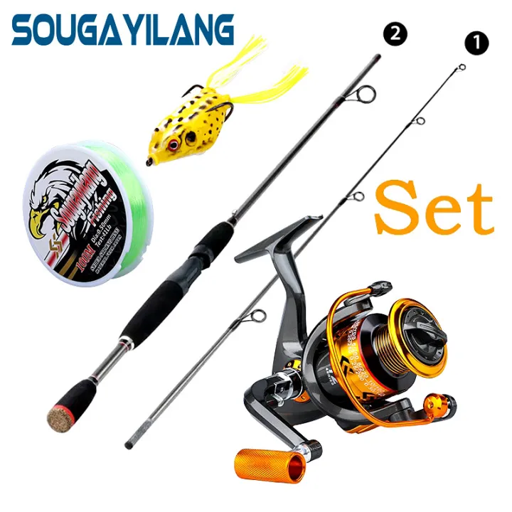 fishing rod and reel combo clearance