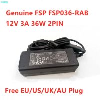 อะแดปเตอร์แปลงกระแสสลับปลั๊ก2PIN 3A 12V ของ FSP036-RAB ของแท้สำหรับเครื่องชาร์จ FG-60D-BDL AD036RAB-FTN3 Fortigate