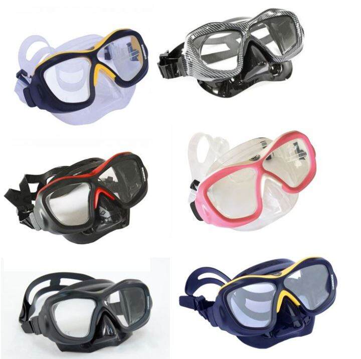 POSEIDON Mask 3D Scuba Diving Mask Lazada