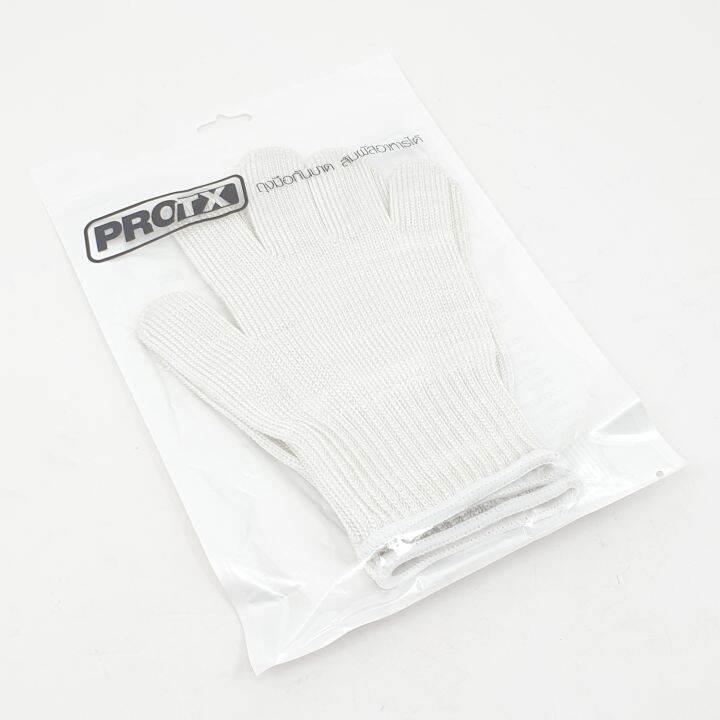 protx-ถุงมือกันบาด-สัมผัสอาหารได้-ไซส์-m-sy005-wh-สีขาว