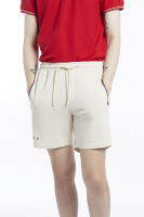 ESP กางเกงขาสั้นผ้าสเวต ผู้ชาย สีงาช้าง | Sweatshorts | 3724