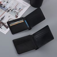 【CW】 New Leather Blank Purse Sublimation Transfer Side Wallet Card Holder for Men