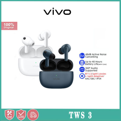 Vivo TWS ชุดหูฟังบลูทูธ True Wireless ไร้สายลดเสียงรบกวนได้3 48dB