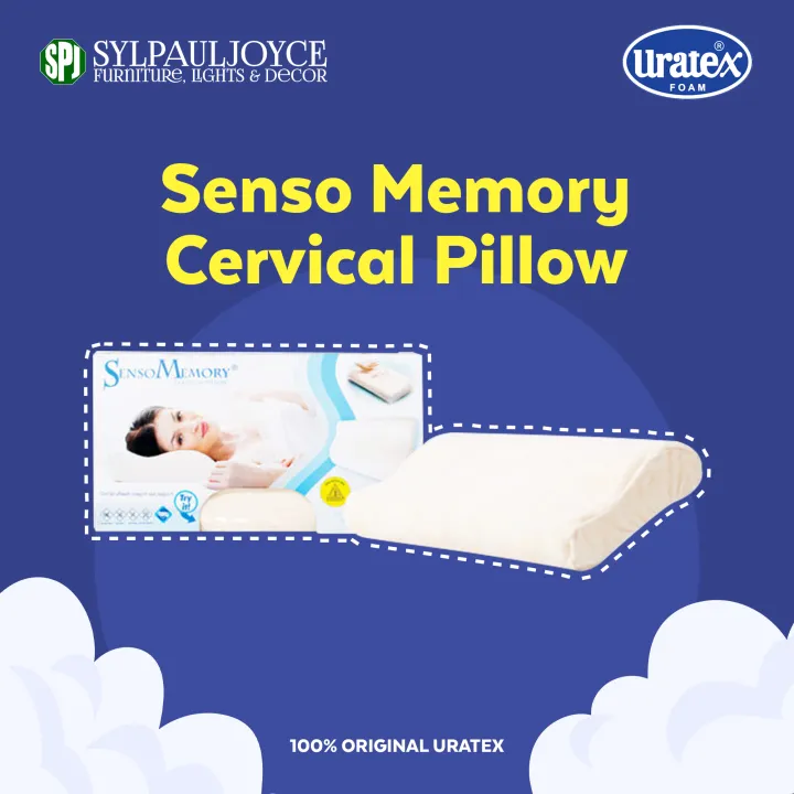 Uratex Senso Memory Cervical Pillow Lazada PH