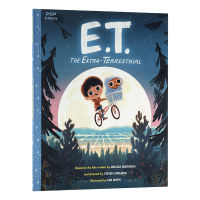 English original ET alien E.T.the Extra-Terrestrial contemporary film picture book classic film story picture book picture story book