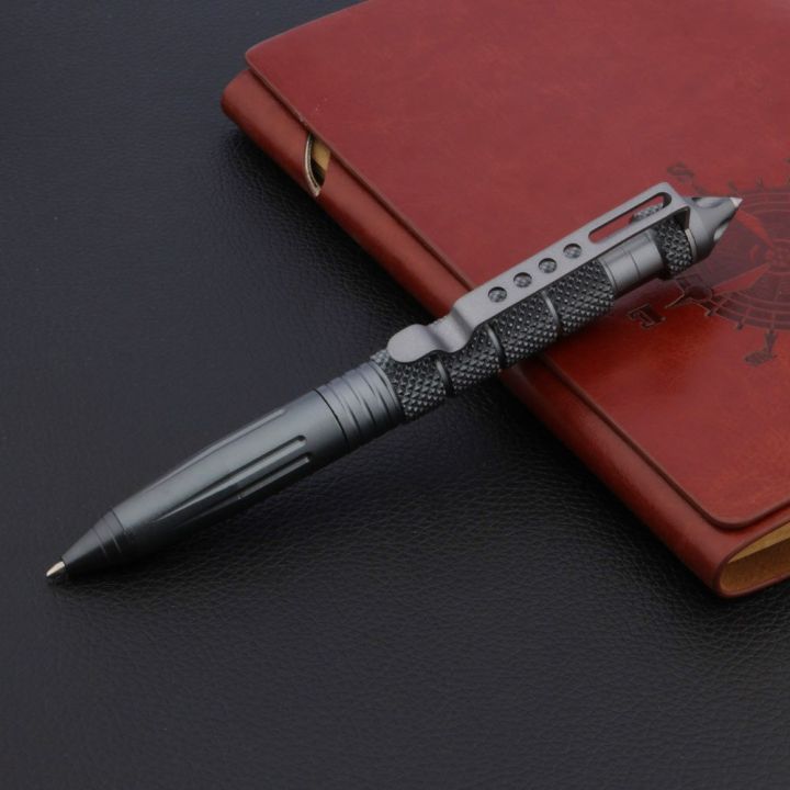 new-high-quality-metal-tactical-defense-pen-school-student-office-ballpoint-pens-pens