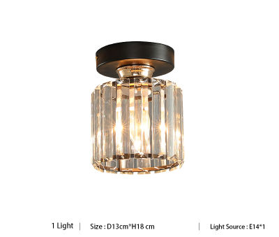Modern Creative Crystal Led Chandelier Pendant Lamp E14 Industrial Lustre Pendant lamps for Kitchen Decorative Hanging Luminaire