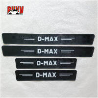 BuyV DMAX สติกเกอร์,หนังกันน้ำรถงัวป้องกันสติ๊กเกอร์คาร์บอนไฟเบอร์ตัดรถประตูเกณฑ์ป้องกันสำหรับอีซูซุ D-MAX