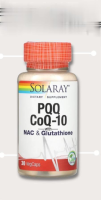 Solaray, PQQ, CoQ-10 with NAC &amp; Glutathione, 30 VegCaps