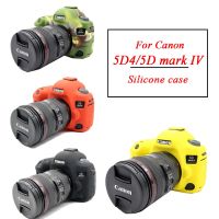 ₪ Soft Silicone Skin Case DSLR Camera Body Cover Bag For Canon 5DSR 5D3 5D2 6D 5D4 80D 1300D 1500D 6D2