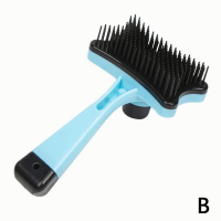 Cat Trimmer Dog Hair Comb Slicker Pet Self Brush Grooming