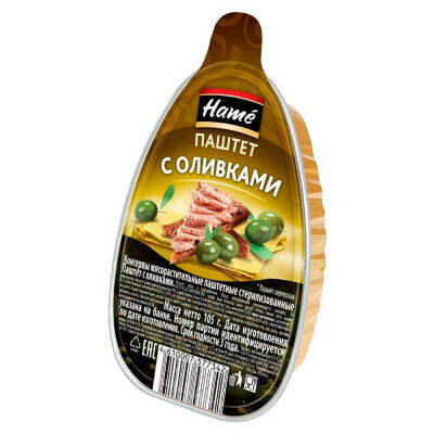 Hame Паштет с оливками 105грамм | Lazada.co.th