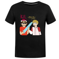 Kill Deo.no เสื้อยืดผู้ชายผู้หญิงแขนสั้น Tshirt ฤดูร้อนสบายๆการ์ตูนอะนิเมะหลวมกีฬาอะนิเมะเสื้อยืด1553