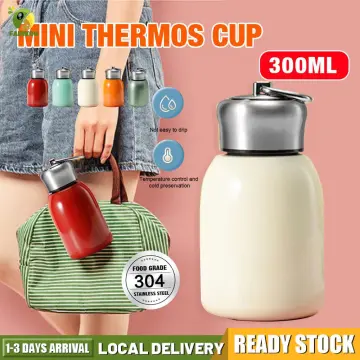 300ML Stainless Vacuum Flask Insulated Thermos Cup Mini Water