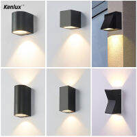 Light led wall lamp outdoor lights ho modern simple creative outdoor waterproof garden wall light LED courtyard lamps