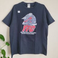 (T591)​ เสื้อยืดคอกลม - Size L - พิมพ์ลาย มือ 2