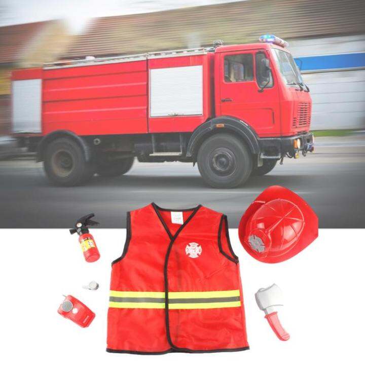 kids-firefighter-costume-fireman-dress-up-pretend-chief-outfit-suit-fireman-costume-toy-for-boys-girls-with-realistic-firefighter-accessories-clean