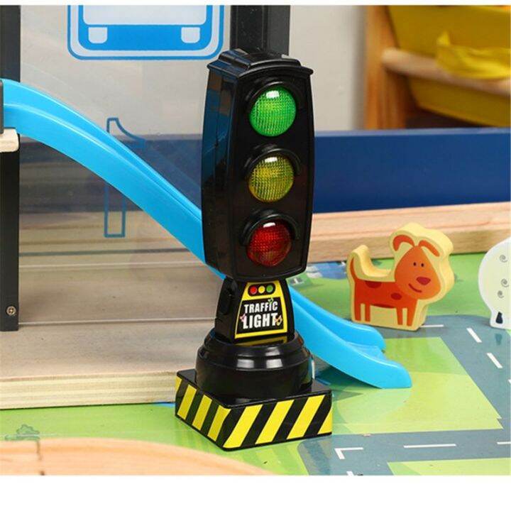 singing-traffic-light-toy-traffic-signal-model-road-sign-suitable-for-brio-train-k1ma