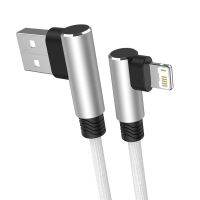 90องศาสายเคเบิล Usb สำหรับ Iphone 14 13 12 Ipad Fast Xs Cord 6 Se 7 11 Mini Mobile Xr ชาร์จข้อมูลสูงสุด8 Pro X