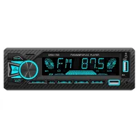 AutoAccessories SWM-1789 Car Radio Receiver Bluetooth 5.1 MP3 Player with Remote Control