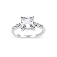 cubic zirconia square halo ring ,Cubic Zirconia Ring in Sterling Silver, แหวนรัศมีสี่เหลี่ยมลูกบาศก์เซอร์โคเนีย ,แหวนลูกบาศก์เซอร์โคเนียในเงินสเตอร์ลิง, , แหวนเงิน92.5%