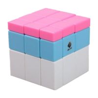 Cube Twist 3x3x3 cubo magico Mirror Blocks 3-colors Spliced Magic Cube