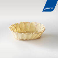 Jasco ตะกร้าพลาสติก Woven Basket - Oval #WB-3018