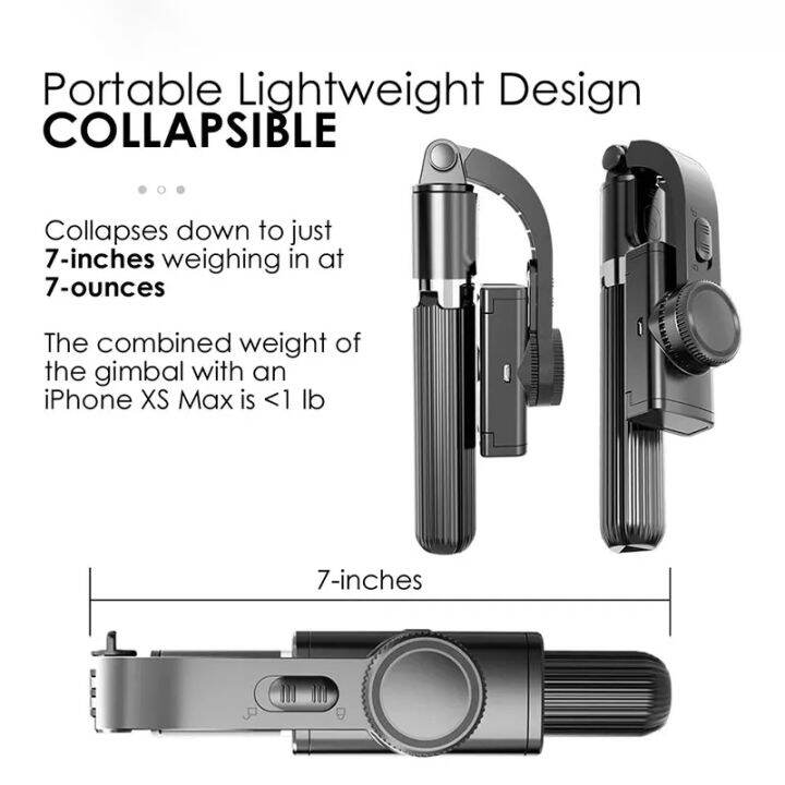 l08-g-imbal-s-tabilizer-ขาตั้งกล้อง-s-elfie-ติด360หมุนมือถือป้องกันการสั่นไหวอลูมิเนียม-s-elfie-วิดีโอ-s-tabilizer