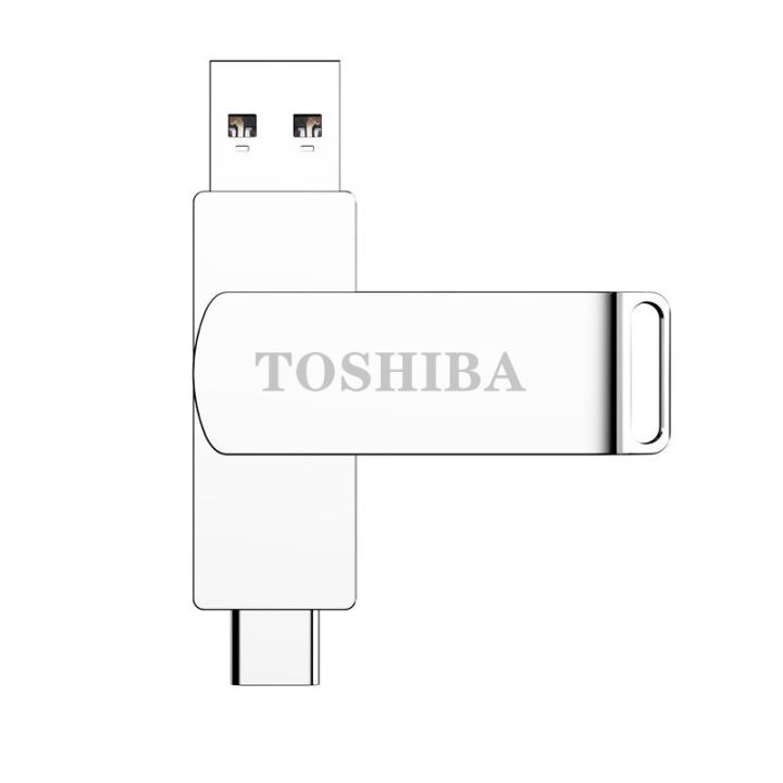 จัดส่งฟรี-cod-toshiba-2-in-1-otg-metal-512gb-type-c-micro-usb-dual-usb-flash-memory-drive-usb-2-0