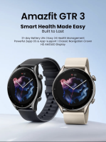 AMAZFIT GTR 3 , Zepp OS, ขนาด 46 มม อะลูมิเนียม ติดตามการนอน  ใช้งานต่อเนื่อง 21 วัน