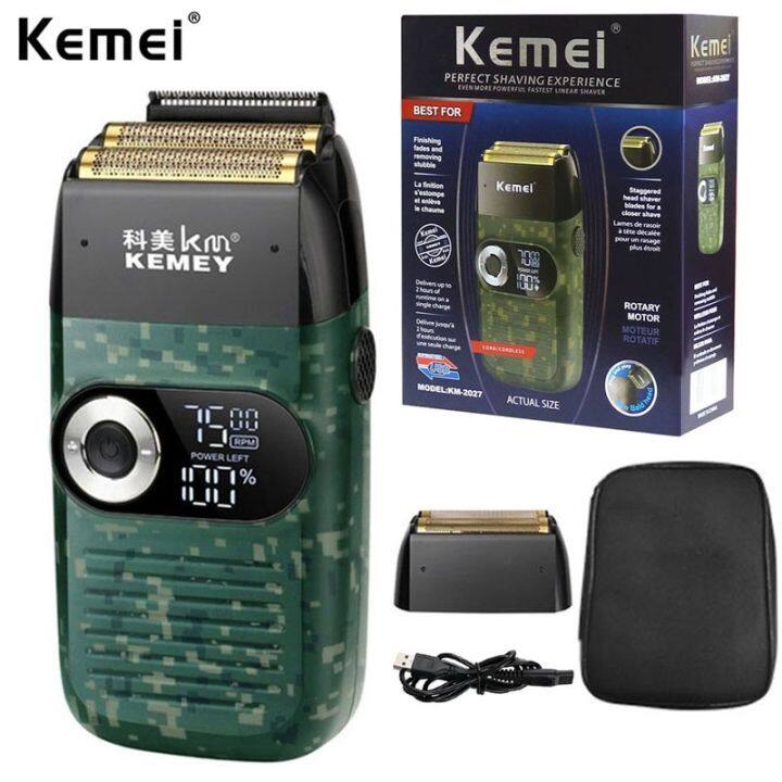 KEMEI KM-2027 Rechargeable Shaver for Men | Lazada PH