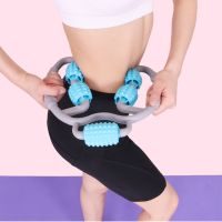 Leg Arm Trainer Muscle Relaxer Calf Ring Leg Clamp Roller Massager Yoga Leg Foam Roller Fitness Comprehensive Training Device