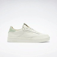 Reebok TENNIS Giày Thời trang Nữ Club C Clean Màu trắng GX3693 thumbnail