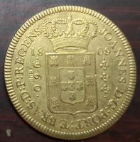 เหรียญทองแดงพิมพ์ลาย1809 960บราซิลเลียนแบบธนบัตร LYB3816ธนาคาร