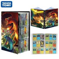 【Study the folder well】  TAKARA TOMY 432Pcs 9 Pocket Pokemon Cards Album Book VMAX GX EX Card Collection โหลดรายการโฟลเดอร์การ์ตูน Charizard Binder ของเล่น