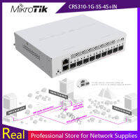 【อนุญาตอย่างเป็นทางการ CRS310-1G-5S-4S + ในการจัดการเครือข่ายอัจฉริยะสามชั้นสวิตช์เส้นทางคลาวด์10พอร์ต10G