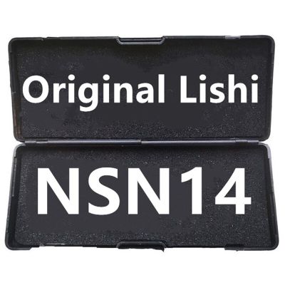 Original Lishi NSN14 V.2 Dr/Bt 2016 2-in-1 Locksmith Tool Ganzua for Ni-ssan I-nfinite Picture Hangers Hooks