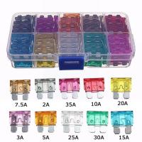 Insert Fuse Amp with Box Clip Assortment Auto Blade Set Standard Car Assorted Truck Fuses Blade Fuse Automotive Type Boat S9J9