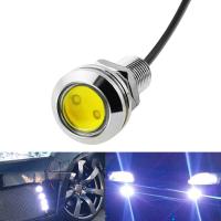 【CW】1pcs 18mm Auto DRL 12V Led Eagle Eye Bulb DayTime Running Turn Signal Lights Backup Reversing Parking Lamp Waterproof Fog Lights