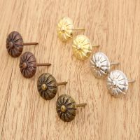 ☌ 20pcs Upholstery Nail Furniture Tacks Pushpins Hardware Jewelry Chest Wooden Box Corner Gift Wine Case Sofa Decorative Pushpin