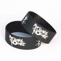 【Hot】1PC ขายร้อน My Chemical Romance สายรัดข้อมือซิลิโคนยาง Power สร้อยข้อมือผู้ชาย Spider Punk Rock Band Banles Music Lover SH065