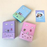 Korean 3 Inch Photocard Holder 40 Pockers Photo Album INS Kpop Mini Instax Photos Collect Book Idol Photos Album Card Holder