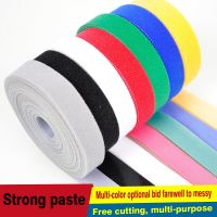 5 Meters/roll Magic buckle nylon cable tie Width 1 cm wire management cable ties 6 colors to choose from DIY Cable Management