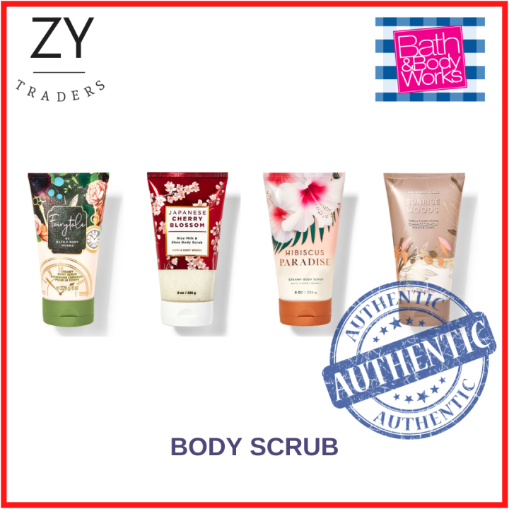 Bath & Body Works Body Scrub Creamy Shea 100 Authentic Ready Stock